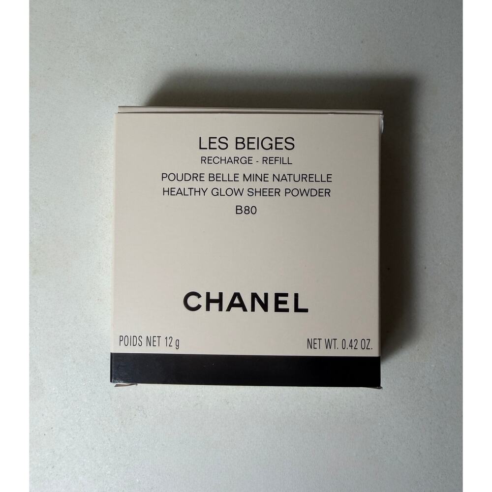 SOLD 1 CHANEL Les Beiges Poudre Belle Mine  Healthy Glow SHEER POWDER Full-REFIL